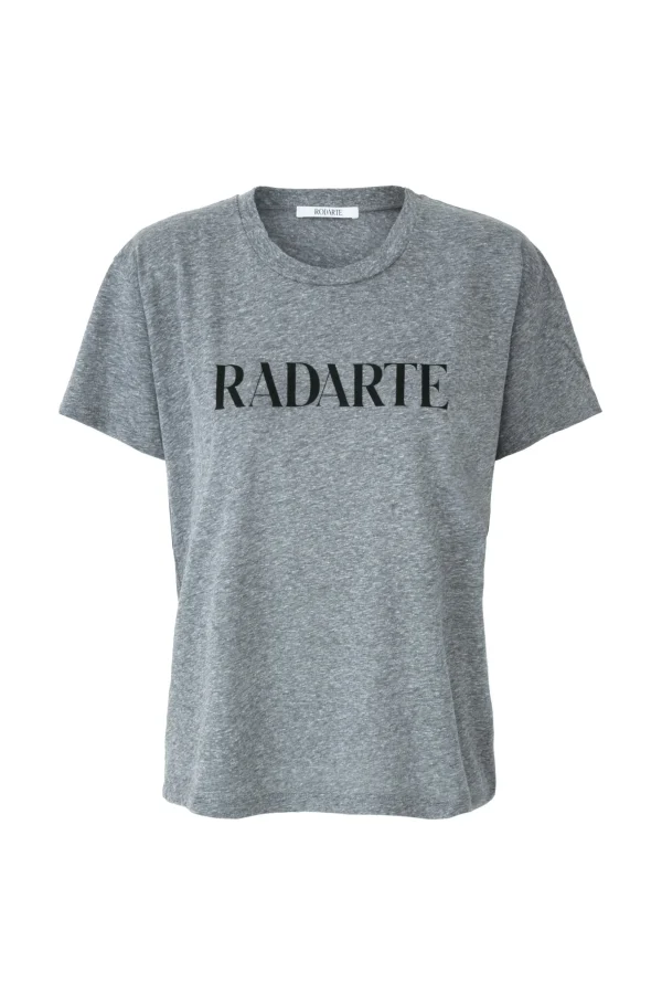 Classics*Rodarte Grey Radarte Logo T-Shirt