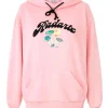 Sweatshirts*Rodarte Mushroom Printed Pink Radarte Hoodie