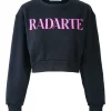 Sweatshirts*Rodarte Radarte Cropped Sweatshirt