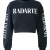 Sweatshirts*Rodarte Radarte Cropped Sweatshirt