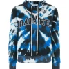 Tie-Dye*Rodarte Radarte Tie Dye Hoodie With Rhinestone Necklace