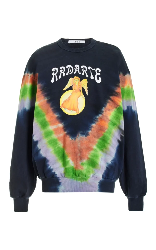 Sweatshirts*Rodarte Tie Dye Fairy Print Radarte Sweatshirt