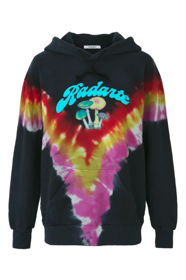 Sweatshirts*Rodarte Tie Dye Mushroom Print Radarte Hoodie