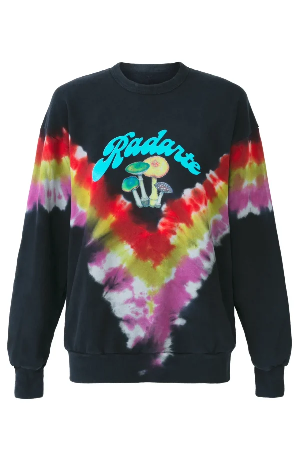 Sweatshirts*Rodarte Tie Dye Mushroom Print Radarte Sweatshirt