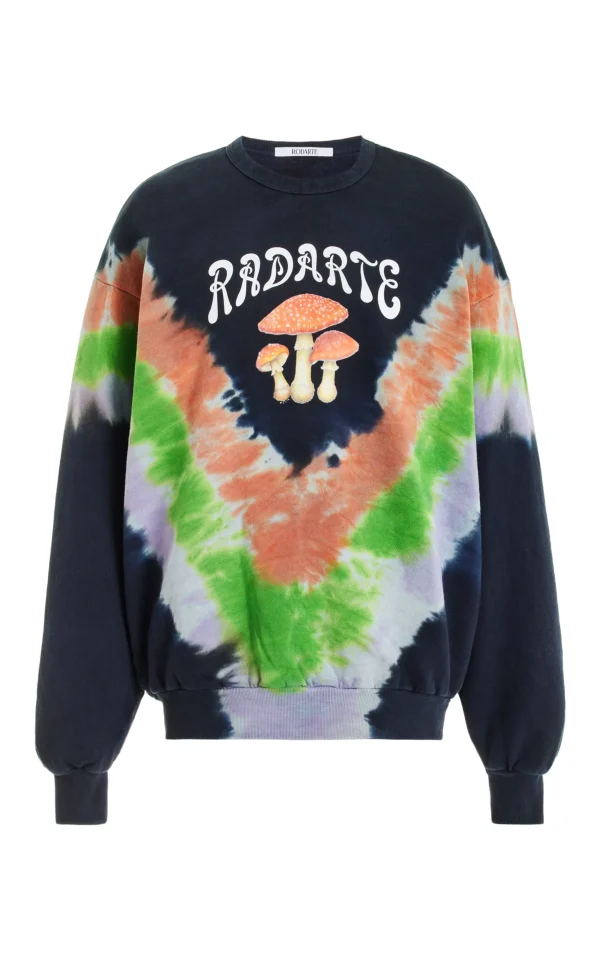 Sweatshirts*Rodarte Tie Dye Mushroom Print Radarte Sweatshirt