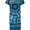 Tie-Dye*Rodarte Tie Dye Radarte T-Shirt Dress With Rhinestone Detail