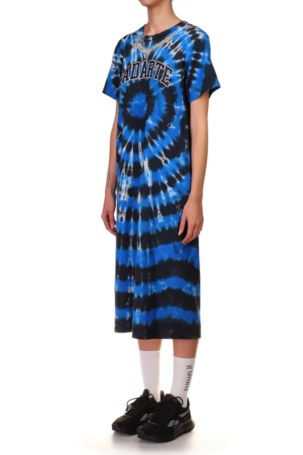 Tie-Dye*Rodarte Tie Dye Radarte T-Shirt Dress With Rhinestone Detail