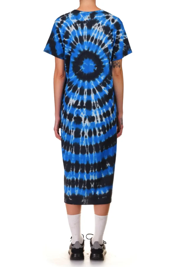 Tie-Dye*Rodarte Tie Dye Radarte T-Shirt Dress With Rhinestone Detail