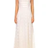 Dresses*Rodarte White Daisy Lace Dress With Tulle Ruffle And Ribbon Details